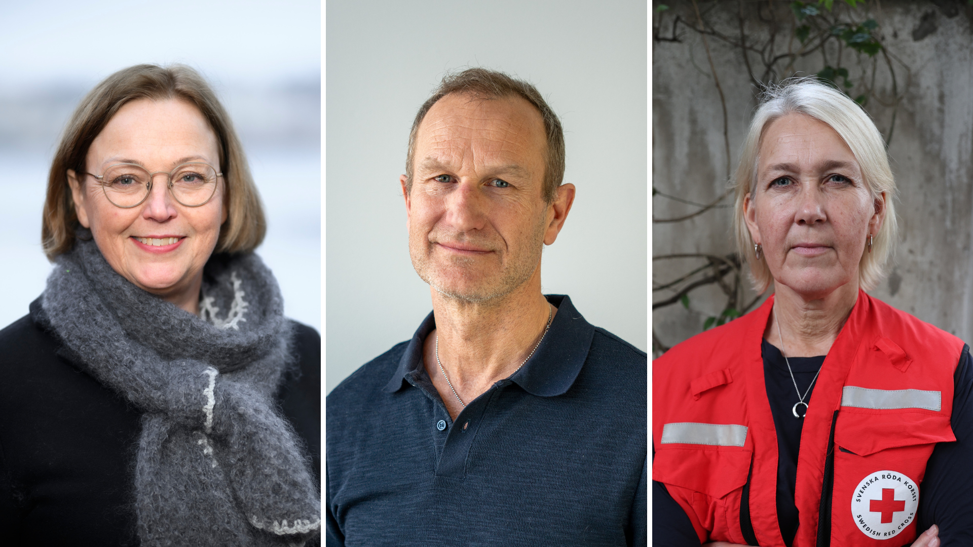 Camilla Asp, Stephan Barthel och Ulrika Modéer.